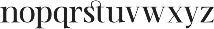 TT Vermolin  Medium otf (500) Font LOWERCASE