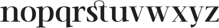 TT Vermolin  Semi Bold otf (600) Font LOWERCASE