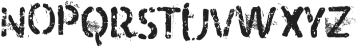 TTMC Gritmark Destroyed otf (400) Font UPPERCASE