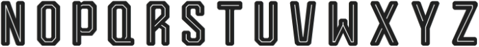 TTS_Reqnad Octa Inline otf (400) Font LOWERCASE