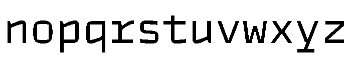 TT Atnms Mn Trl Vr Rmn Font LOWERCASE