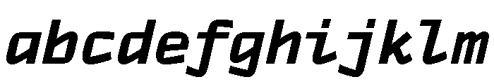 TT Autonomous Mono Trl Bold It FONT