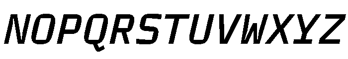 TT Autonomous Mono Trl Medium It Font UPPERCASE