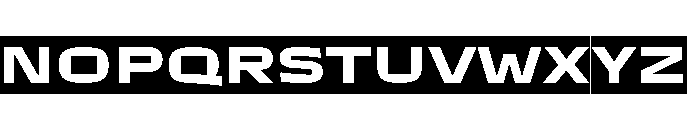 TT Autonomous Reverse Trl Bd Font UPPERCASE
