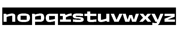 TT Autonomous Reverse Trl Bd Font LOWERCASE