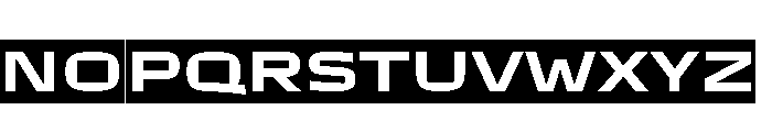 TT Autonomous Reverse Trl Db Font UPPERCASE