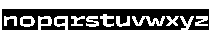 TT Autonomous Reverse Trl Db Font LOWERCASE