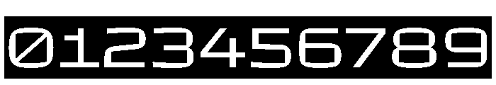 TT Autonomous Reverse Trl Lt Font OTHER CHARS