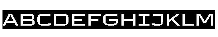 TT Autonomous Reverse Trl Rg Font UPPERCASE