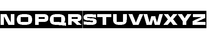TT Autonomous Reverse Trl XBd Font UPPERCASE