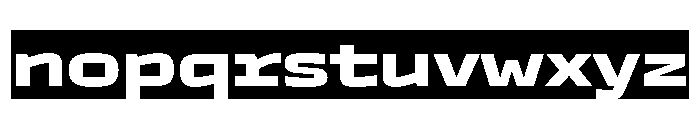 TT Autonomous Reverse Trl XBd Font LOWERCASE