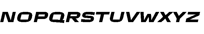 TT Autonomous Trl Bold It Font UPPERCASE