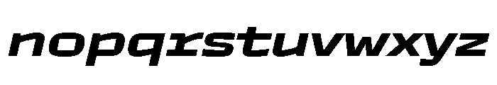 TT Autonomous Trl Bold It Font LOWERCASE