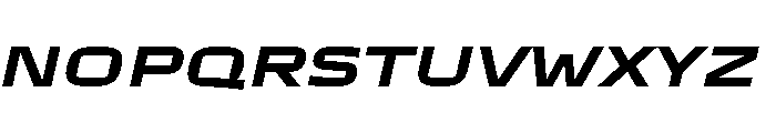TT Autonomous Trl DemiBold It Font UPPERCASE