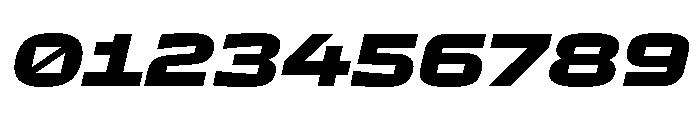 TT Autonomous Trl ExtraBold It Font OTHER CHARS