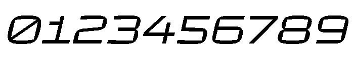TT Autonomous Trl ExtraLight It Font OTHER CHARS