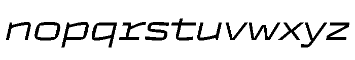 TT Autonomous Trl ExtraLight It Font LOWERCASE