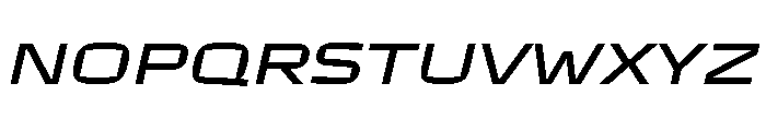 TT Autonomous Trl It Font UPPERCASE