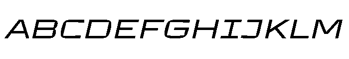 TT Autonomous Trl Light It Font UPPERCASE