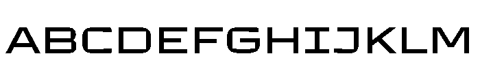 TT Autonomous Trl Regular Font UPPERCASE