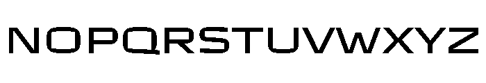 TT Autonomous Trl Regular Font UPPERCASE