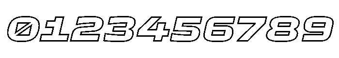 TT Autonomous XBd Outline Trl It Font OTHER CHARS