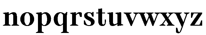 TT Barrels Trl Bold Font LOWERCASE
