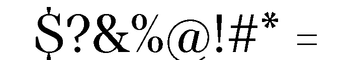 TT Barrels Trl Regular Font OTHER CHARS