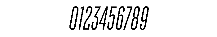 TT Bluescreens Trial Light Italic Font OTHER CHARS