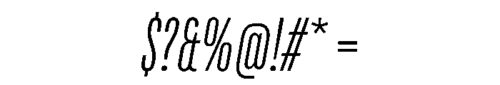 TT Bluescreens Trial Light Italic Font OTHER CHARS