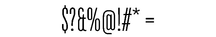 TT Bluescreens Trial Light Font OTHER CHARS