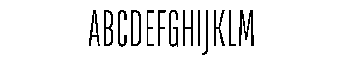 TT Bluescreens Trial Light Font UPPERCASE