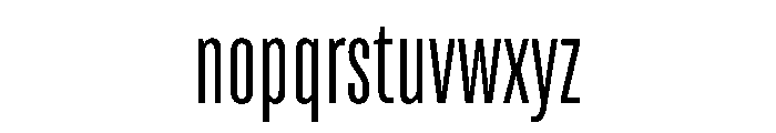 TT Bluescreens Trial Regular Font LOWERCASE