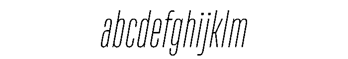 TT Bluescreens Trial Thin Italic FONT