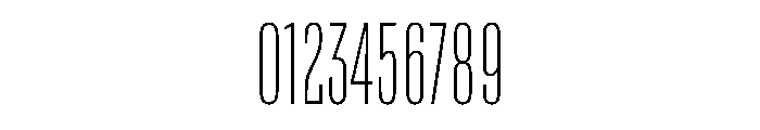 TT Bluescreens Trial Thin Font OTHER CHARS
