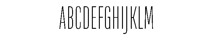 TT Bluescreens Trial Thin Font UPPERCASE