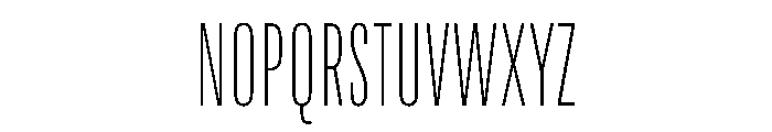 TT Bluescreens Trial Thin Font UPPERCASE