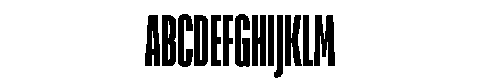 TT Bluescreens Trl Cnd Bd Font UPPERCASE