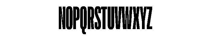 TT Bluescreens Trl Cnd Bd Font UPPERCASE