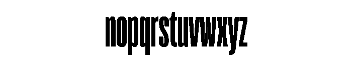 TT Bluescreens Trl Cnd Bd Font LOWERCASE