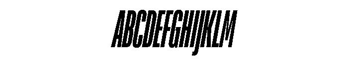 TT Bluescreens Trl Cnd Db It Font UPPERCASE
