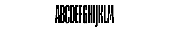 TT Bluescreens Trl Cnd Db Font UPPERCASE