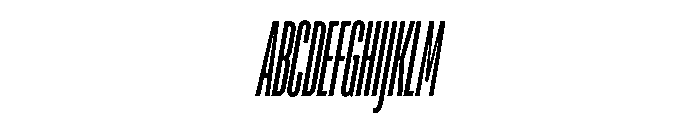 TT Bluescreens Trl Cnd It Font UPPERCASE