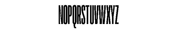 TT Bluescreens Trl Cnd Md Font UPPERCASE