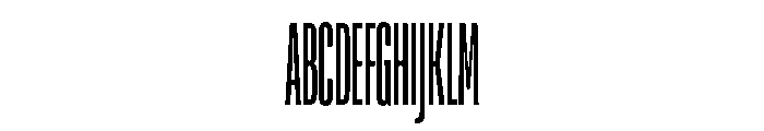 TT Bluescreens Trl Cnd Rg Font UPPERCASE