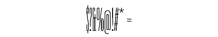 TT Bluescreens Trl Cnd Th Font OTHER CHARS
