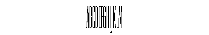 TT Bluescreens Trl Cnd Th Font UPPERCASE