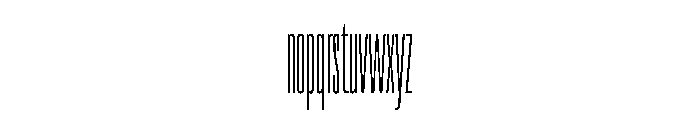 TT Bluescreens Trl Cnd Th Font LOWERCASE