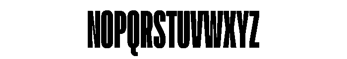 TT Bluescreens Trl Cnd XBd Font UPPERCASE