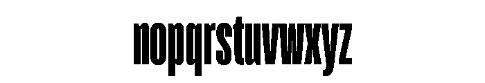 TT Bluescreens Trl Cnd XBd Font LOWERCASE